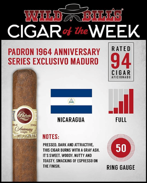 padron 1964 anniversary series exclusivo