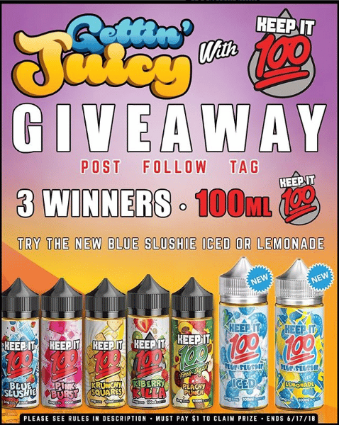 keep it 100 vape juice
