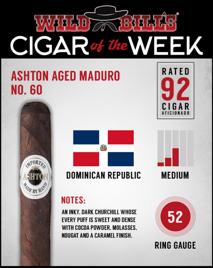Ashton_CW19 Ashton Aged Maduro No. 60